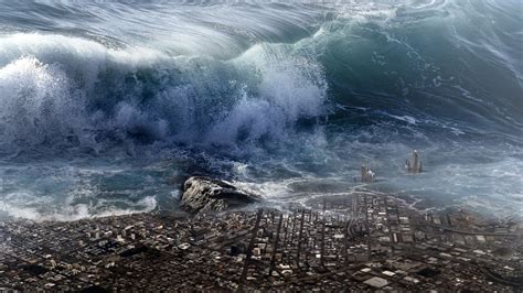 the biggest tsunami|Indian Ocean tsunami of 2004 .